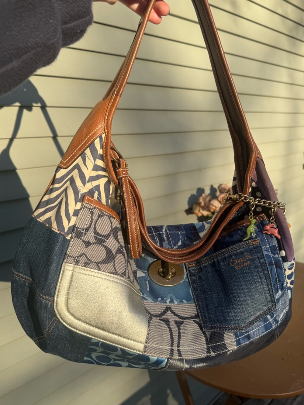 Coach Ergo XL Denim Patchwork (10809)